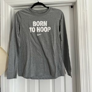 nike basketball shirt long sleeves